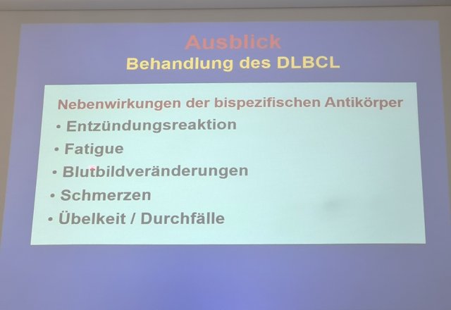 Nebenwirkungen des DLBCL